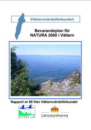ning utgör en av flera planer runt Vättern och därtill kan lokala naturvårdsprogram, översiktsplaner mm tillkomma. (Figur 1).
