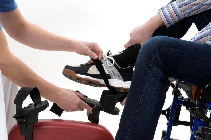 5. Användarinstruktioner Vrid pedalen till lämpligt läge för att lättare placera foten på