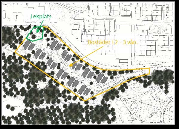 Planens innebörd och genomförande Illustration (Malmström Edström arkitekter) Detaljplanen möjliggör för byggnation av bostäder inom delar av fastigheterna Lindås 1:3 och Lindås 1:133 inom stadsdelen