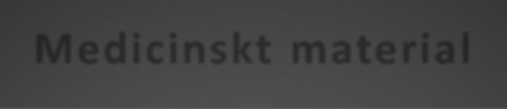 Det är viktigt att sjukhuset fortsättningsvis budgeterar realistiska nivåer för medicinskt material.