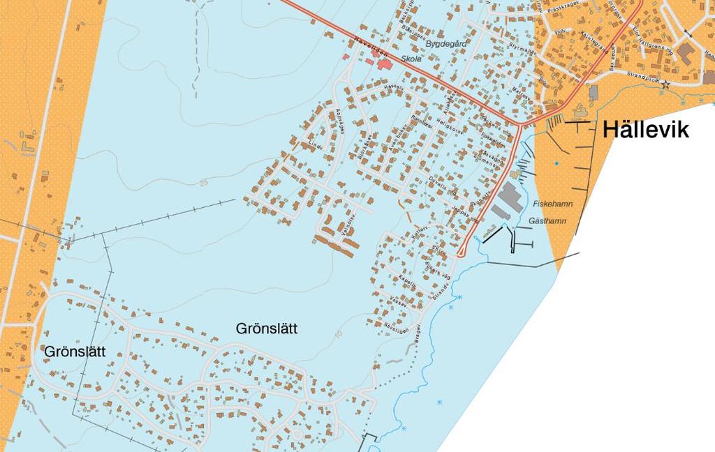 4 GEOLOGISKA FÖRHÅLLANDEN WSP utförde 2012 en geoteknisk fältundersökning, med anledning av att planområdets gränser ändrats kompletterades utredningen 2015 med syn i fält.