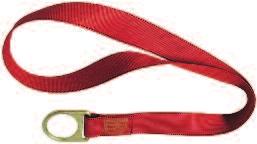 10102692 Förankringslina, kabel, 1,5 m fast längd, 19 mm krokar, 35 mm bredd MSA Workman förankringsrem 25 mm band 10115802 MSA Workman förankringsrem, 1,5 m 10115803 MSA