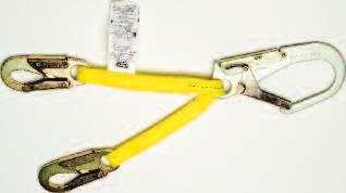 Uppfyller EN 358 10102695 Armeringsjärnfäste av sadelgjord, 25 mm polyester, 33 cm ben, med stora rör liga krokar MSA Workman FP Stryder Workman FP Stryder är en komponent