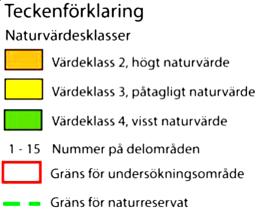 Naturvärden En naturmiljöutredning med groddjursinventering och naturvärdesbedömning har genomförts under våren 2016. Högt naturvärde.