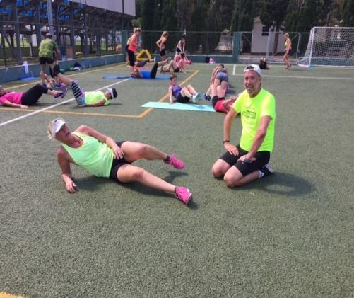 Totalt 79 Gymmixmotionärer från sex olika föreningar i region Öst (Upplands-Bro, Sundbyberg, Tumba, Älvsjö, Huddinge och Rönninge) begav sig under