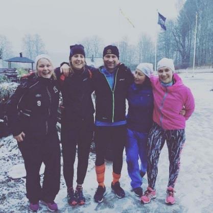 Dessa stod även på träningsgolvet som ledare i gott sällskap av Lena Jilg, Sara Friberg och Micke Surtmann.