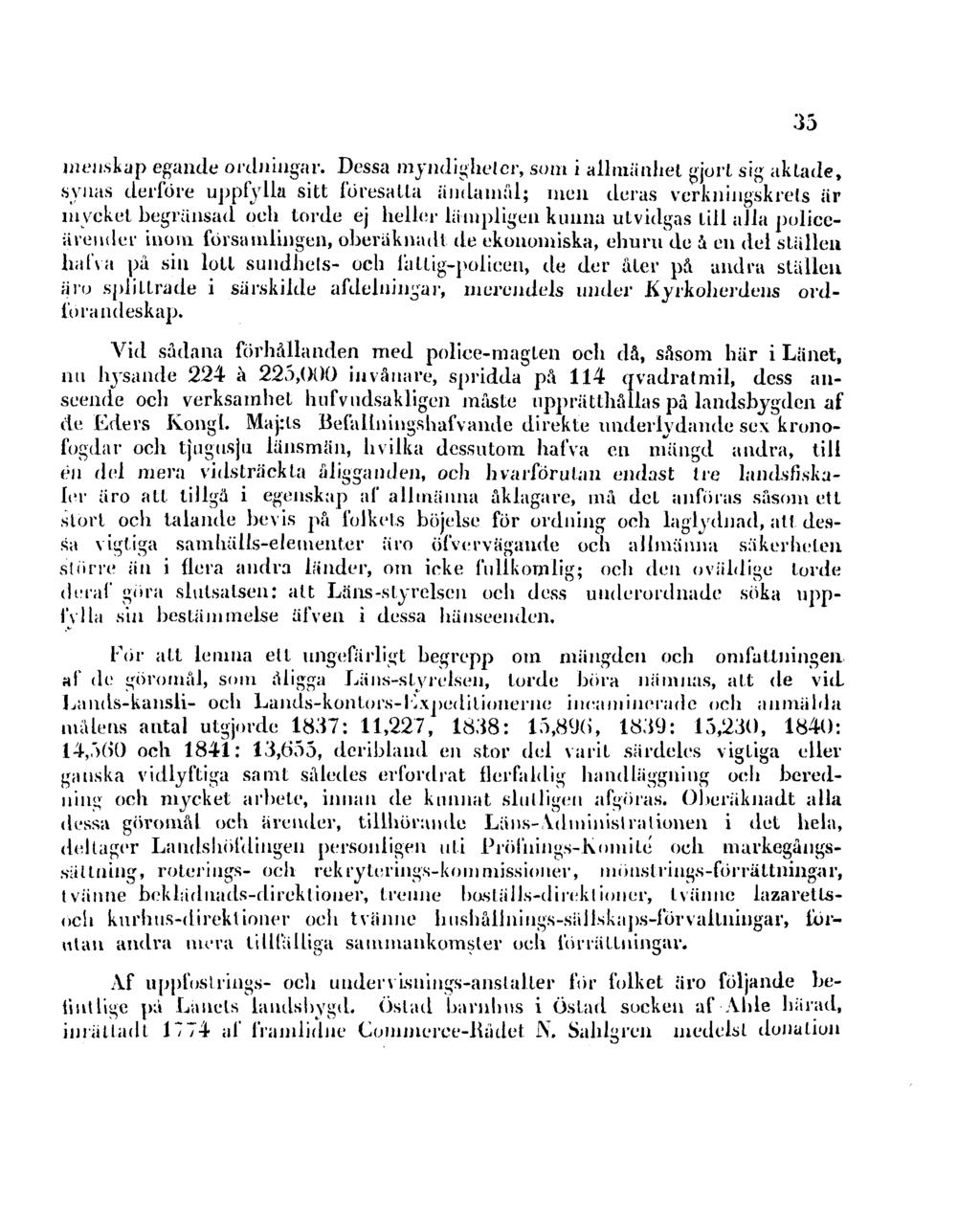 menskap egande ordningar.