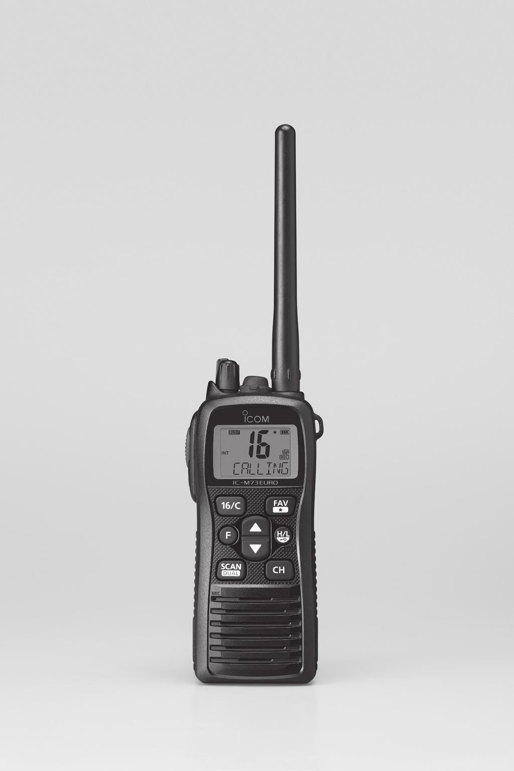 BRUKSANVISNING VHF MARINRADIO ic- m73 Detta är en kortfattad