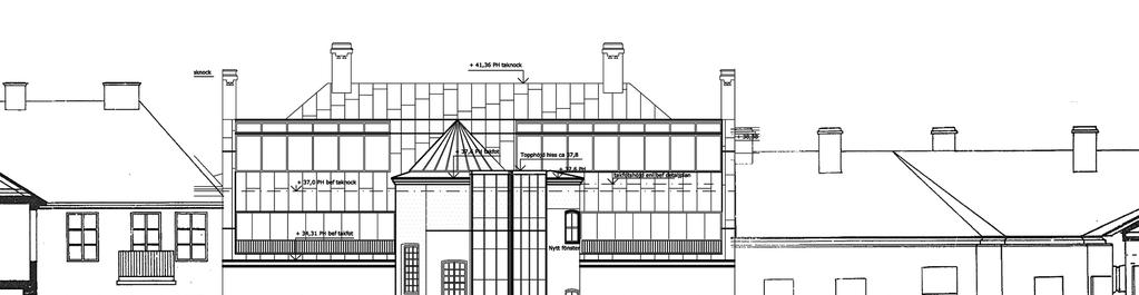 5 (6) S-Dp 'diarienr' Fasad mot gård. Förslag. FÖRSLAG TILL DETALJPLAN OCH PLANBESTÄMMELSER Planförslaget ersätter tidigare gällande detaljplan och innebär att det aktuella projektet kan genomföras.