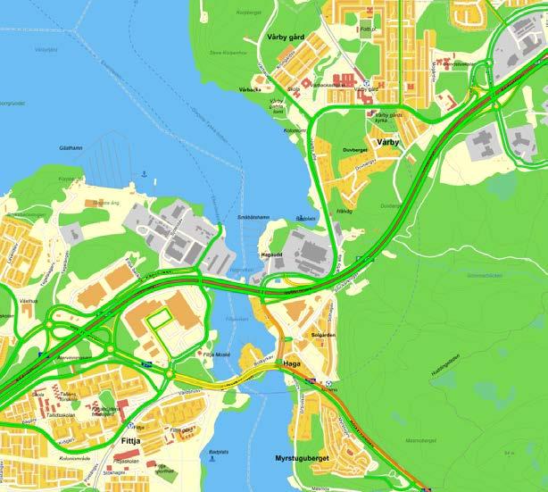 NÄROMRÅDET I DAG Fastigheterna Gambrinus 2 och Mjödet 3, tillsammans Vårby Udde, är ett industriområde i Vårby där Spendrups tidigare har haft sin tillverkning.