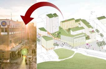 Vårby Centrum ägs av Balder som nyligen har presenterat omfattande planer för centrumet med nya bostäder och lokaler på bottenplan.
