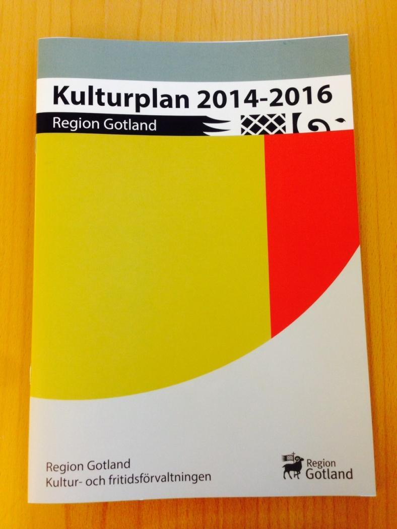 Styrning regionalt På Gotland har kultur- och fritidsnämnden (KFN) det fulla regionala ansvaret för kultursamverkansmodellen. Kulturplanen tas i regionstyrelsen (RS) och i regionfullmäktig (RF).