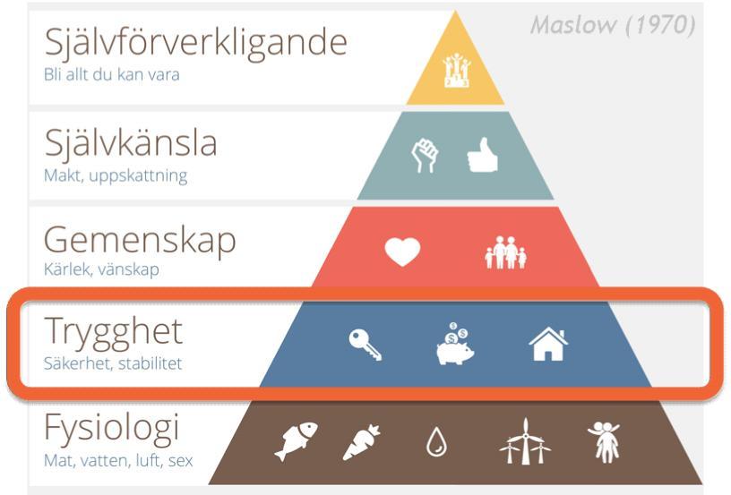 Varför fokusera på trygghet?