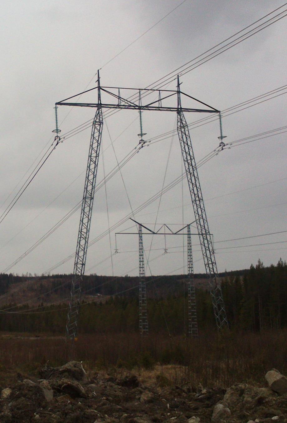 Kraftledningen Typ Friledning Belagd ledning Hängkabel Kabel Överföra effekt Ström