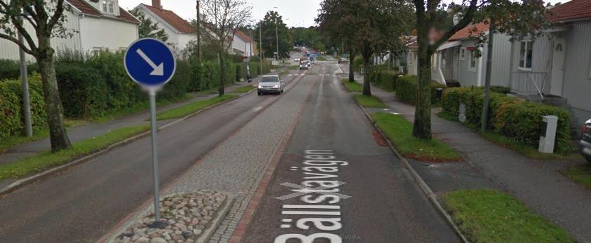 Åtgärd 1 Nedsänkta växtbäddar vid Bällstavägen I norra delen av Judarns avrinningsområde finns en vägsträcka av Bällstavägen som har en ÅDT på 9800.