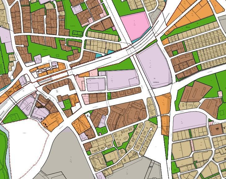 Preliminärt/alternativt läge för Karhula
