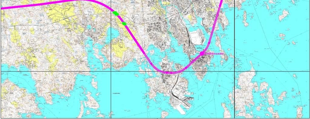 Det uppstår inget kännbart behov av att förbättra de nuvarande banorna, eftersom de inte kommer att utnyttjas annat än alldeles i östra kanten av det undersökta området.