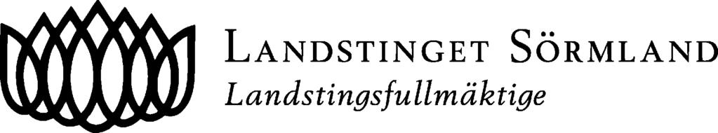 ++. VALBEREDNINGENS FÖRSLAG TILL VAL Bilaga D A T U M 2013-03-05 D I A R I E N R A:1 LANDSTINGSFULLMÄKTIGE Ulf Melén (M) har avsagt sig sitt uppdrag som ersättare i Landstingsfullmäktige.