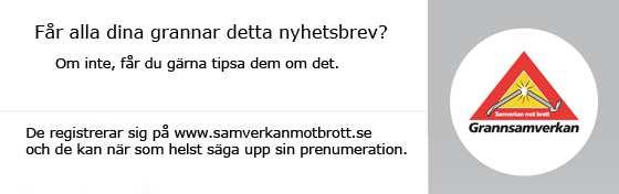 Tanken är att fler ögon ska öppnas för bilar och människor som cirkulerar för mycket på "fel" plats. Trafikskolebilarna och posten kan dyka upp när som helst och fungerar avskräckande på tjuvarna.