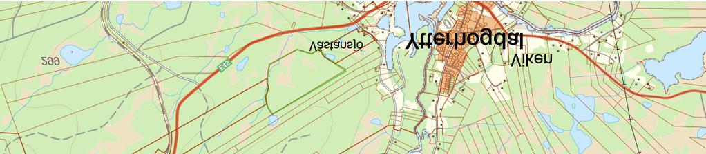 Naturreservatets gräns 0 1 2