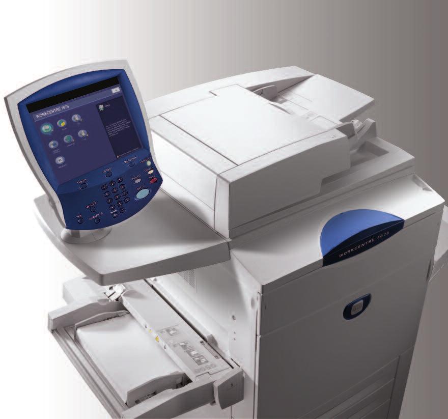 WorkCentre 7655 / 7665 / 7675 A3 Färg Multifunktionssystem Xerox WorkCentre