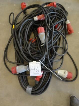 Diverse 3-fas kabel