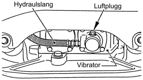 10 Mikasa MVH-120 vibratorplatta Byt vibratorolja regelbundet. Töm vibratorn genom att lossa på oljepluggen och vinkla maskinen genom att stoppa under något på bottenplattans motsatta sidan.