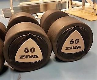 00 kr momsfritt Ett par nya 60 kg hantlar
