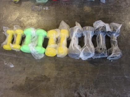00 kr momsfritt 2 st Nya Kettlebell 4 kg i kartong Gymleco 1058-061 Avslut: 16:00 350.