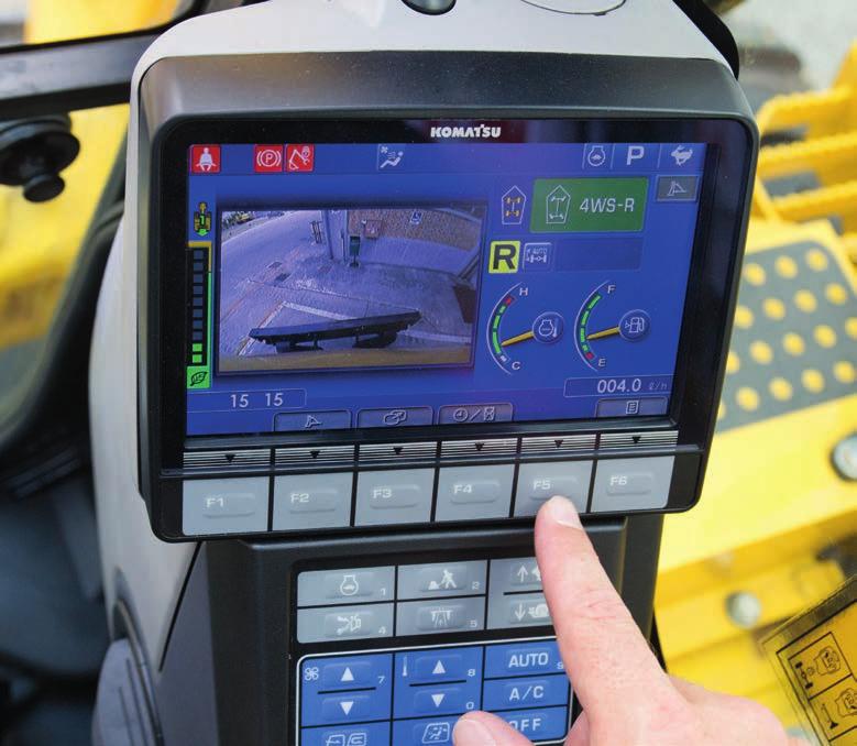 Informations- och kommunikationsteknik Låga driftskostnader Komatsu ICT hjälper dig att minska