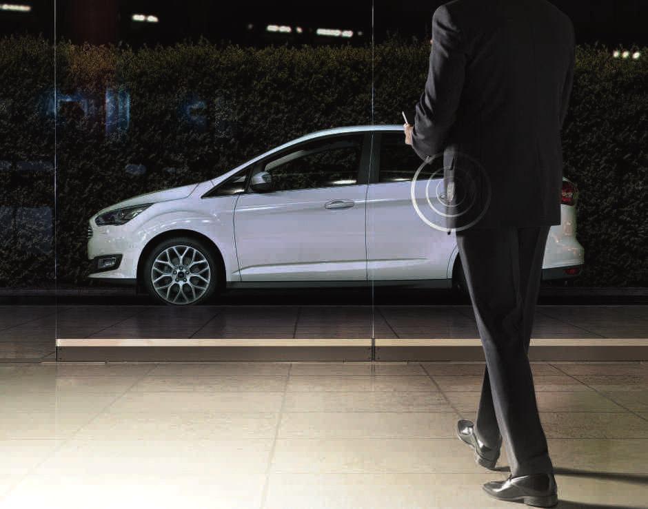 Ford MyKey Fords nyckelfria system Med denna innovativa funktion kan du skräddasy och begränsa vissa insträllningar, såsom max hastighet och ljudvolym