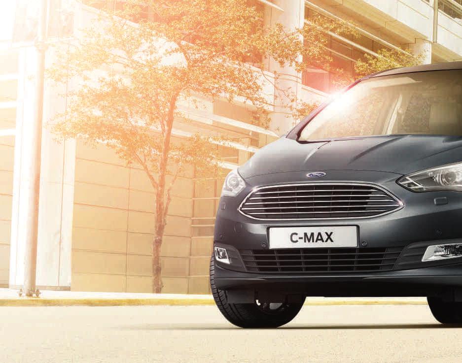 2 Den modell som visas är en Ford Grand C-MAX Titanium med Magneticmetalliclack som