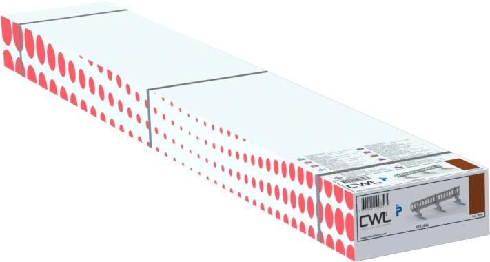 ÅF-pack Kompletta taksäkerhets-kit i kartong Bärläktsteg på takpannor Bärläktsteg 2-kup BTG C-300 12 st +