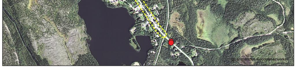 Under 2015 inträffade en olycka som involverade tung motorcykel och klassas som allvarlig. Figur 5 Plats för olyckor som inrapporterats till STRADA, mellan åren 2003-