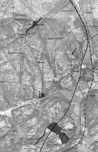 Sälten, Skee sn En del av gården karterades första gången 1736. Då berördes ett område kallat Sältens ödegård, beläget i västligaste delen av den dåvarande inägomarken.