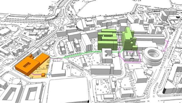 3.8.6 MALMÖ NYA SJUKHUS - NSM Delar av GeoBIMkonceptet som använts GeoBIM-databas Modellering Visualisering The Cloud X X X X Skede Projekteringsskede & förvaltning Kostnad (i uppdrag) 250 Beställare