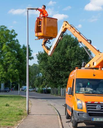 offentliga belysningsindustrin Med genomgripande