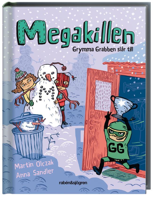 Erbjudande till årskurs 1 Högläsningsprojekt: vinn ett författarbesök med Martin Olczak Högläs en eller flera av Martin Olczaks böcker om Megakillen för din klass.