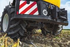 FR920 är utrustad med en kraftig 9HB kilrem för drivningen, för att överföra varenda droppe av prestandan.