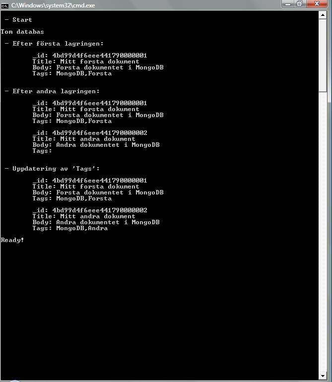 MongoDB