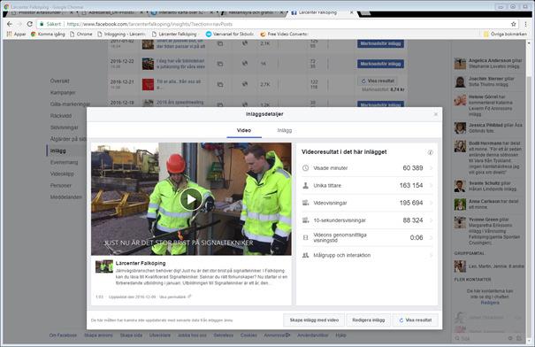 11 Varumärke Lärcenter har fortsatt sitt varumärkesbyggande. Under året har förvaltningen påbörjat en process med att ta fram en ny kommunikationsplan utifrån antagen plan för hela kommunen.