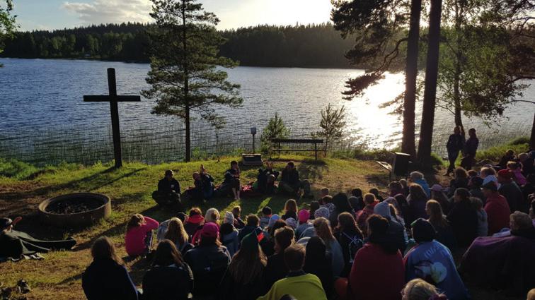 Denna dag var det spårning på scoutlägret Sherwood 2018 på Långserumsgården.