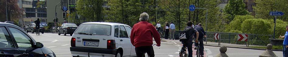 På några större platser krävs mer eller mindre omfattande förändringar för att cyklister och gående ska få tillfredsställande säkerhet och framkomlighet.