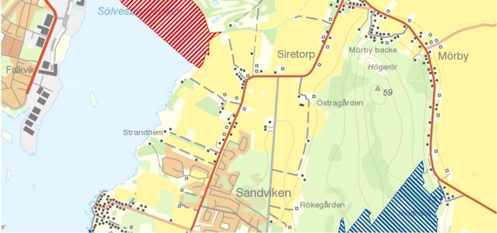Sölvesborgsviken norr om Västra Näs,