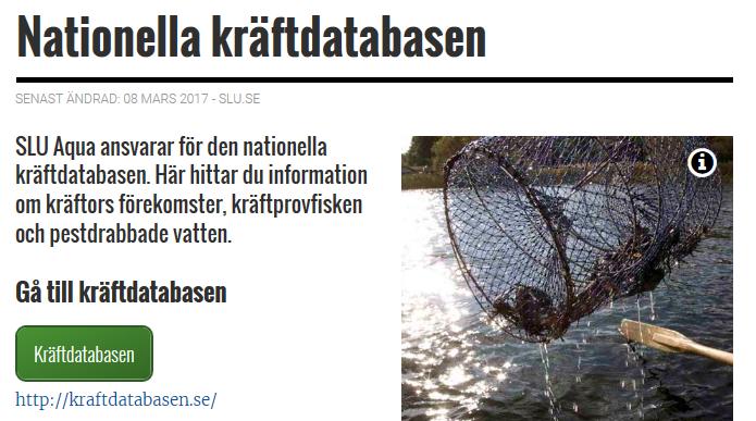 Innehåll 1. Inloggning 2. Titta på data 3. Söka efter data 4. Exportera data 5. Statistiska rapporter (provfiske) 6.