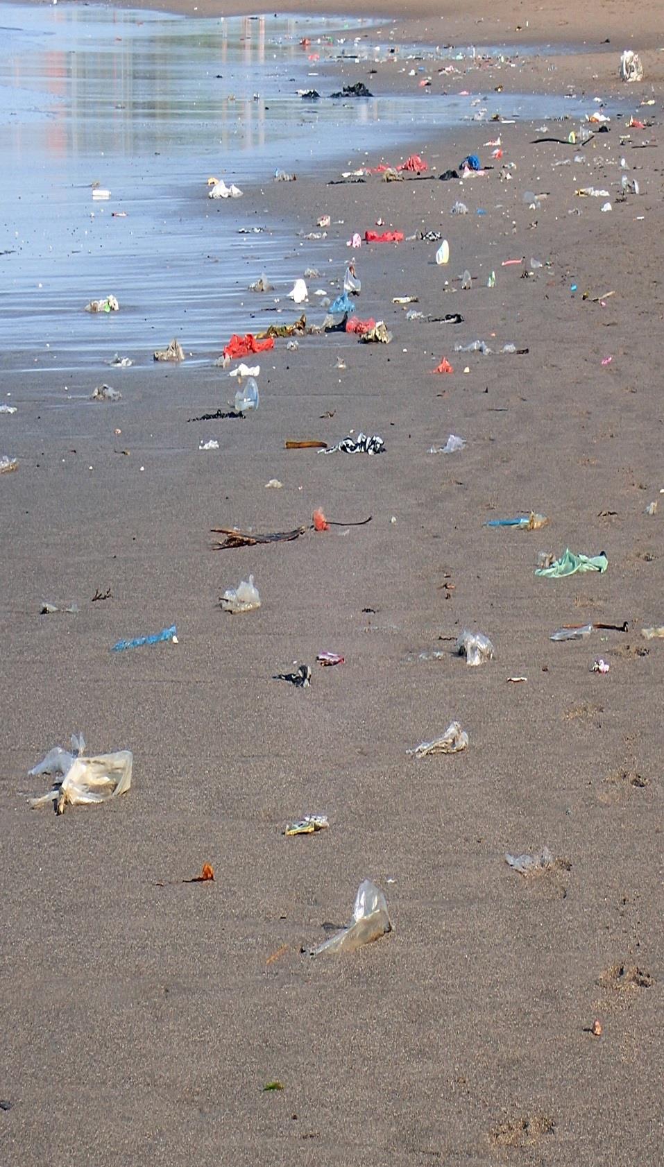 Hittills har 8300 miljoner ton plast producerats. 9% har återvunnits.
