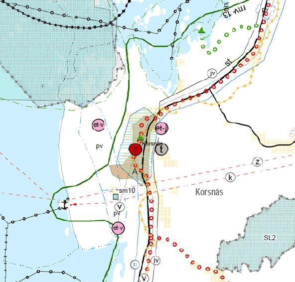 5 Planläggningssituationen 5.5.1 Landskapsplan Österbottens landskapsplan uppgörs av Österbottens förbund, förbundet beskriver landskapsplanens betydelse med nedanstående text: Landskapsplanen har en