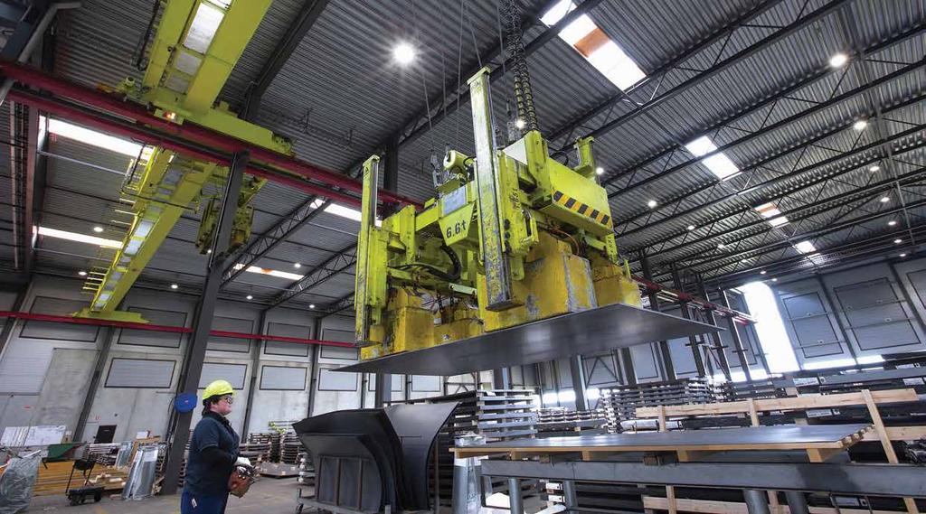 CoreLine Highbay LED-armatur Fakta Byggherre: Sanistål: Taulov Centrallager Plats: Prinsessens Kvarter 5, 7000 Fredericia Använda armaturer etc: 636 st.