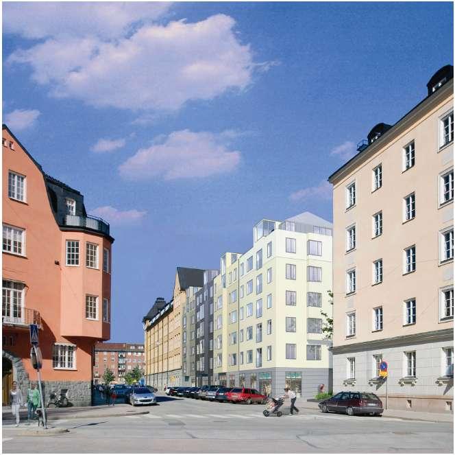 gaturum och mer av Lärkstadens lekfullhet.