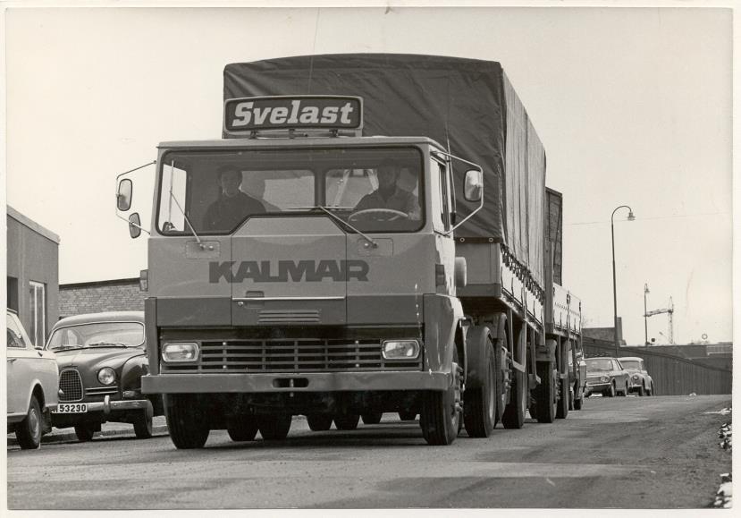 Kalmar i 2 april 1970! Här startade resan för denna märkliga bil.